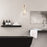 Z-Lite Wentworth 1 Light 12" Wall Sconce, Polished Nickel/Clear