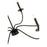 Z-Lite Arrington 6 Light 42" Chandelier, Matte Black