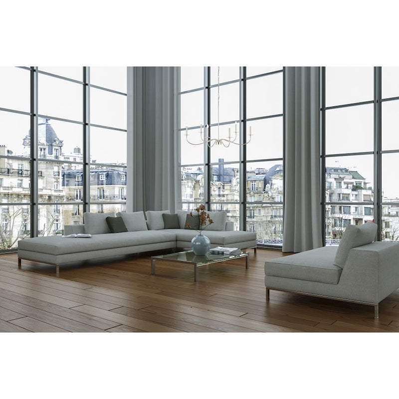 Z-Lite Arrington 6 Light 42" Chandelier, Polished Nickel