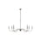 Z-Lite Arrington 6 Light 63" Chandelier, Plated Bronze - 2301-63BP