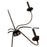 Z-Lite Arrington 6 Light 63" Chandelier, Plated Bronze