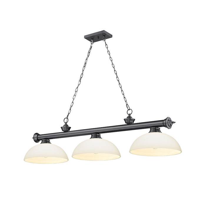 Z-Lite Cordon Round Billiard, Matte Opal