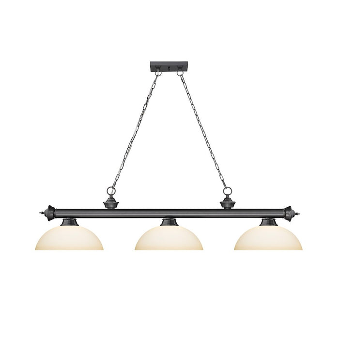 Z-Lite Cordon Round Billiard, Matte Opal
