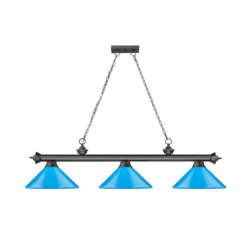 Z-Lite Cordon Billiard, Bronze Plated