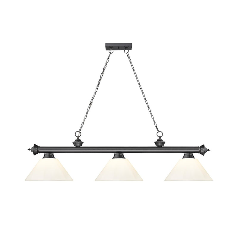 Z-Lite Cordon Billiard, Bronze Plated