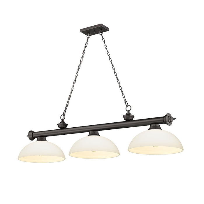 Z-Lite Cordon Round Billiard, Matte Opal