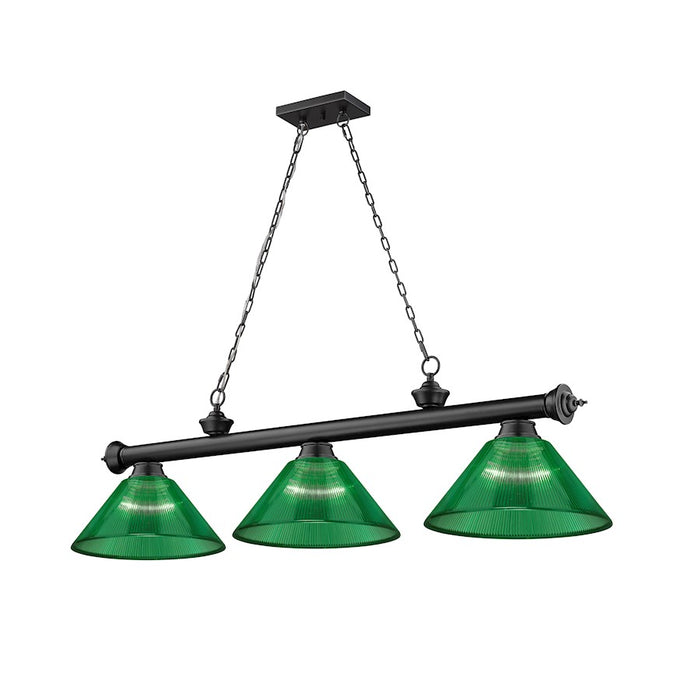 Z-Lite Cordon Acrylic Billiard, Green