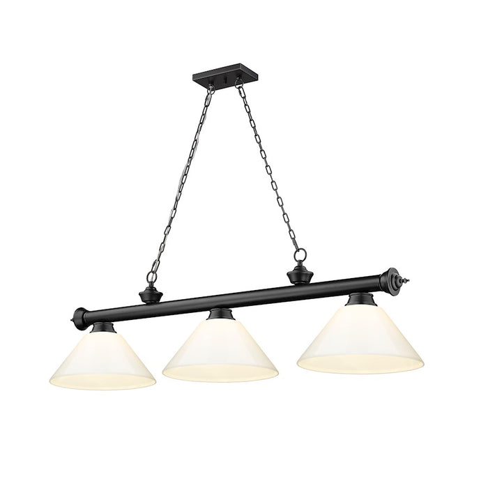 Z-Lite Cordon Billiard, Matte Black