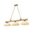 Z-Lite Cordon 57" Billiard, Rubbed Brass