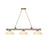 Z-Lite Cordon 57" Billiard, Rubbed Brass