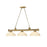 Z-Lite Cordon 57" Billiard, Rubbed Brass