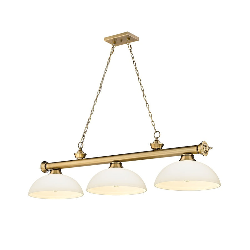 Z-Lite Cordon Round Billiard, Matte Opal
