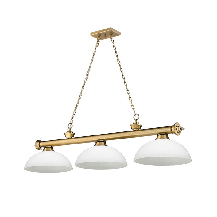 Z-Lite Cordon Round Billiard, Matte Opal