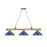 Z-Lite Cordon Billiard, Rubbed Brass
