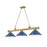 Z-Lite Cordon Billiard, Rubbed Brass