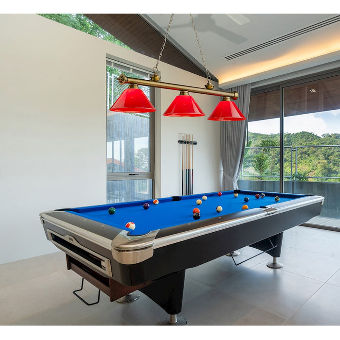 Z-Lite Cordon Billiard, Rubbed Brass