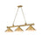 Z-Lite Cordon 57" Billiard, Rubbed Brass