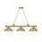 Z-Lite Cordon 58" Billiard, Rubbed Brass