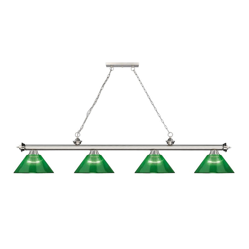 Z-Lite Cordon Acrylic Billiard, Green