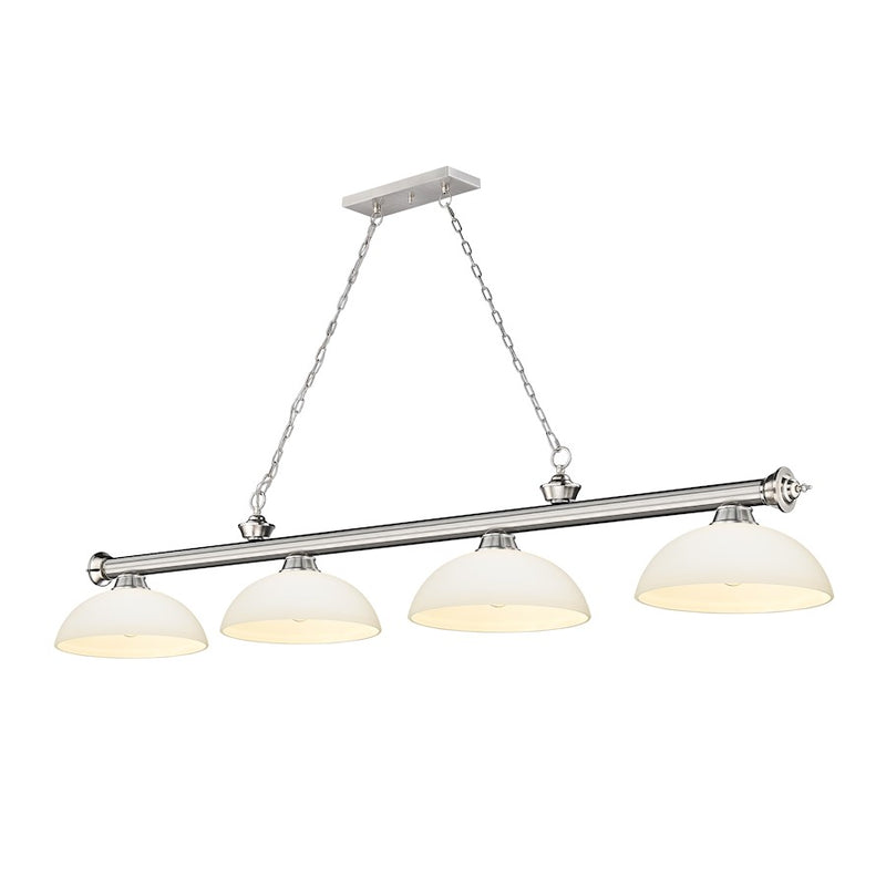 Z-Lite Cordon Round Billiard, Matte Opal