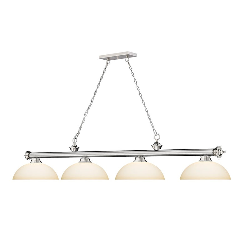 Z-Lite Cordon Round Billiard, Matte Opal