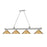 Z-Lite Cordon 57" Billiard, Brushed Nickel