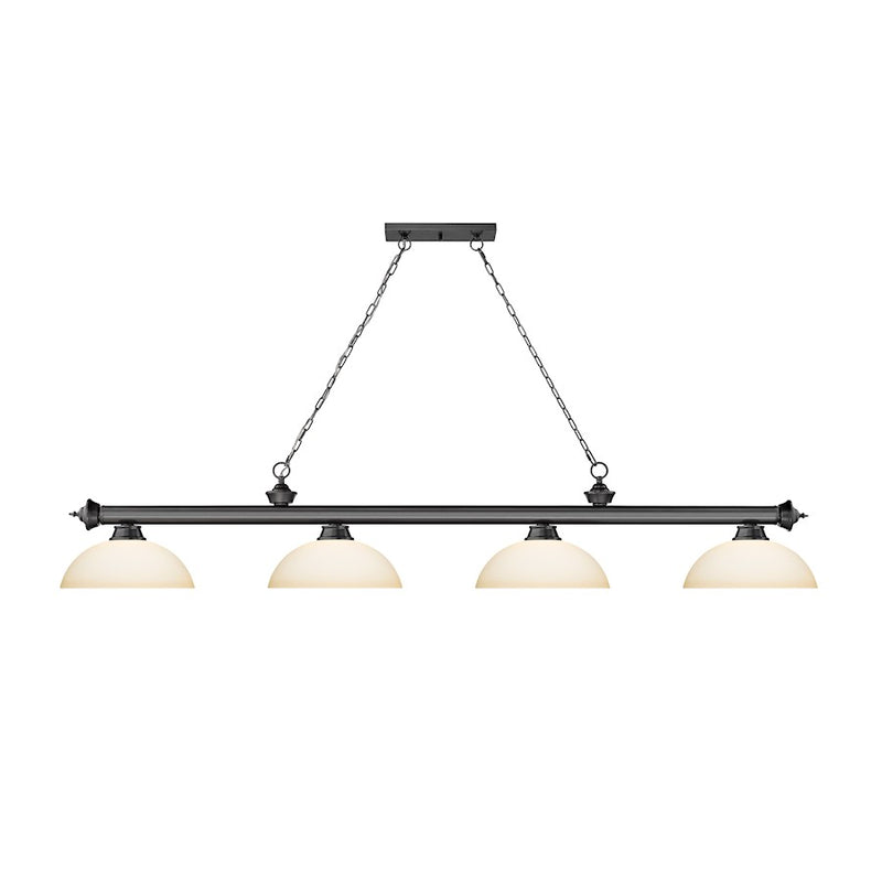 Z-Lite Cordon Round Billiard, Matte Opal