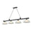 Z-Lite Cordon Round Billiard, White Linen