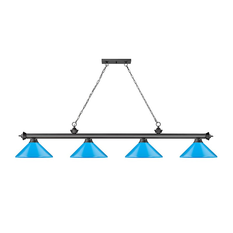 Z-Lite Cordon Billiard, Bronze Plated
