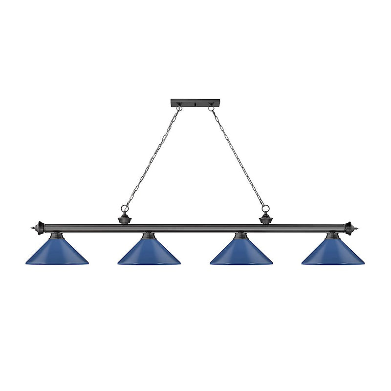 Z-Lite Cordon Billiard, Bronze Plated