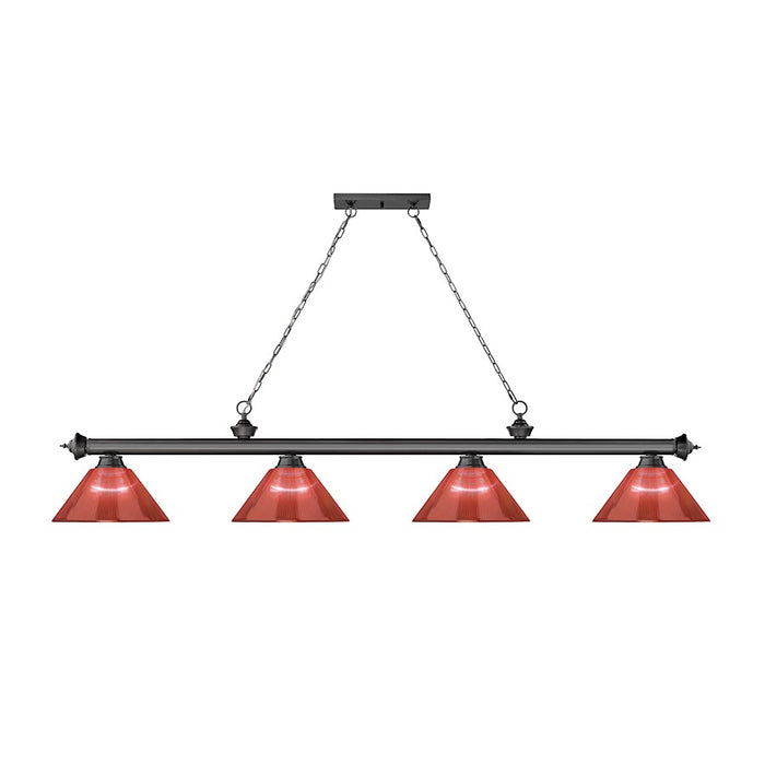 Z-Lite Cordon Billiard, Bronze Plated