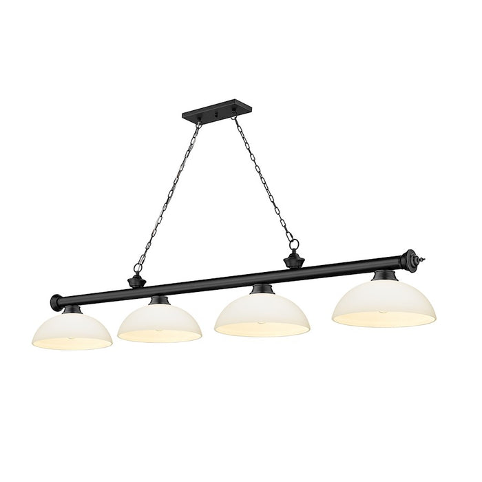 Z-Lite Cordon Round Billiard, Matte Opal