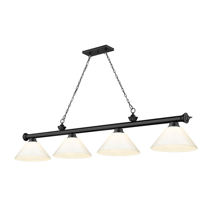 Z-Lite Cordon Billiard, Matte Black