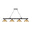 Z-Lite Cordon Billiard, Matte Black/Brass