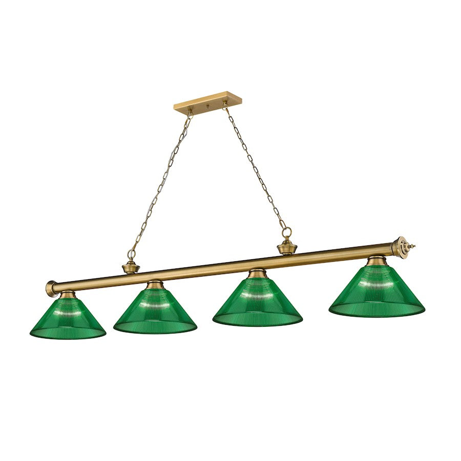 Z-Lite Cordon Acrylic Billiard, Green