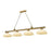 Z-Lite Cordon 57" Billiard, Rubbed Brass