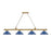 Z-Lite Cordon Billiard, Rubbed Brass
