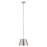 Z-Lite Lilly 1 Light 12" Pendant, Brushed Nickel - 2307-12BN