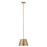 Z-Lite Lilly 1 Light 12" Pendant, Modern Gold - 2307-12MGLD