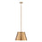 Z-Lite Lilly 1 Light 18" Pendant, Modern Gold - 2307-18MGLD