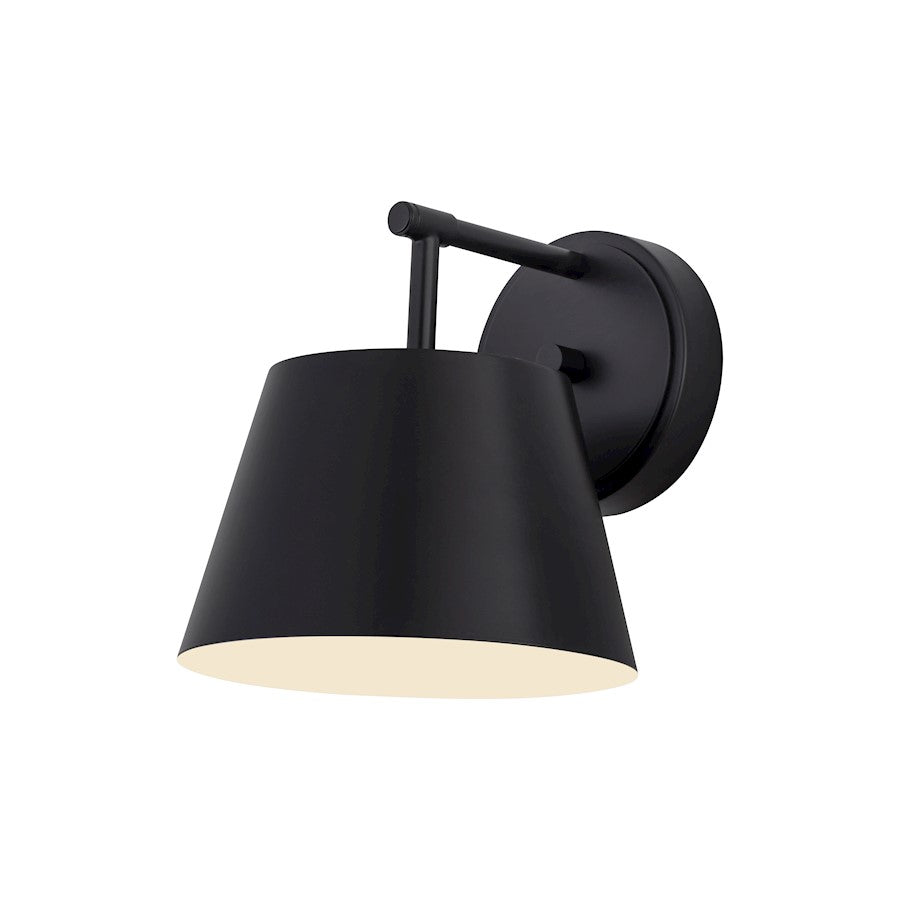 Z-Lite Lilly 1 Light Wall Sconce, Matte Black - 2307-1S-MB