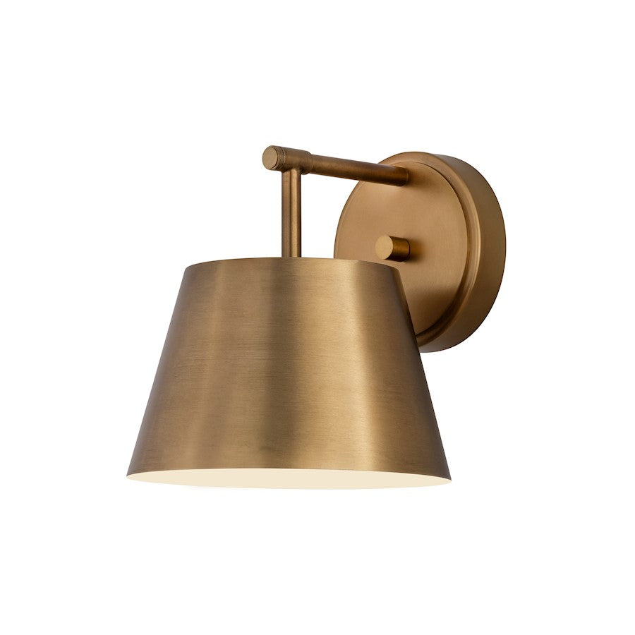 Z-Lite Lilly 1 Light Wall Sconce, Rubbed Brass - 2307-1S-RB