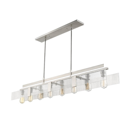 Z-Lite Gantt 8 Light Island/Billiard, Brushed Nickel - 3002-58BN