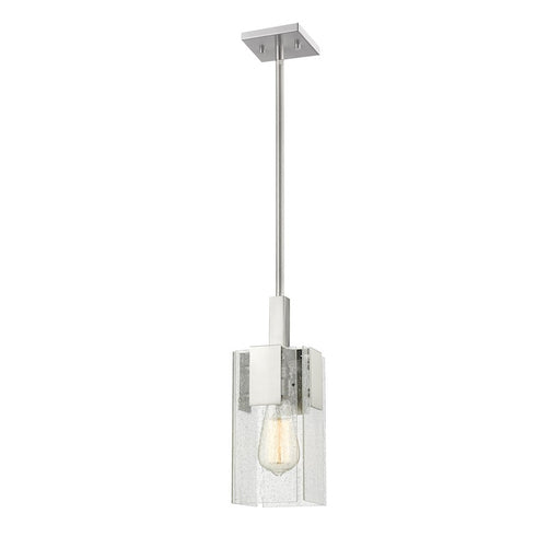 Z-Lite Gantt 1 Light Mini Pendant in Brushed Nickel - 3002MP-BN