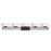 Z-Lite Cetynia 5 Light LED Vanity Light 5.625x41.375x5.875", Bronze, Opal - 3012-5V-LED