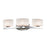 Z-Lite Galati 3 Light Vanity Light, 5.875x23.375x5.875", Chrome, Opal - 3014-3V