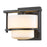 Z-Lite Porter 1 Light LED Wall Sconce, 7x5.5x6.25", Bronze, Opal - 3030-1S-BRZ-LED