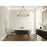 Z-Lite Beau Chandelier, Rubbed Brass/Clear
