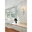 Z-Lite Callista 1 Light Wall Sconce, Polished Nickel/Clear
