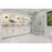Z-Lite Callista 1 Light Vanity, Matte Black/Clear
